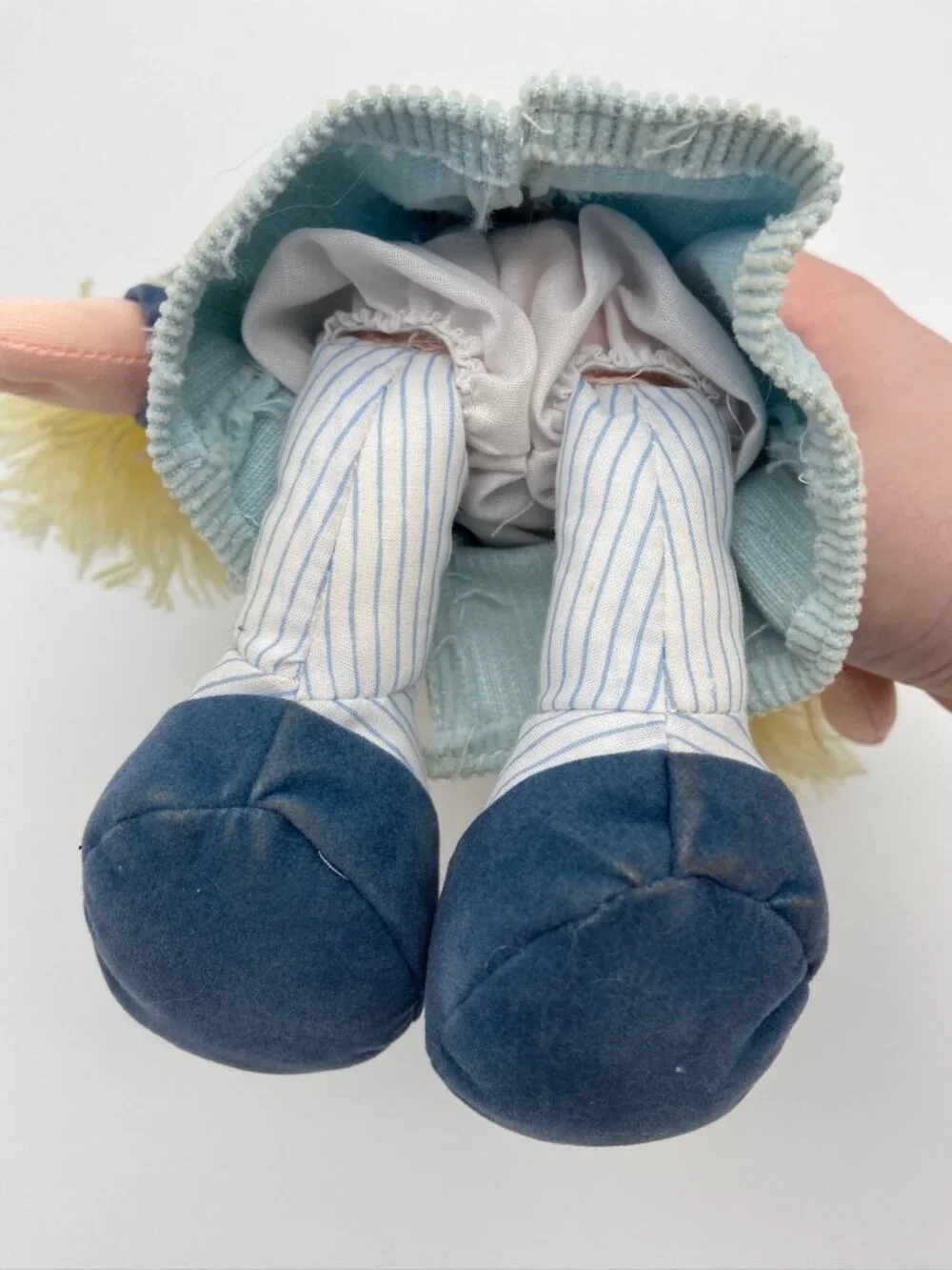 Vintage Applause Precious Moments Frannie Plush Blonde Rag Doll 1988 With Tag